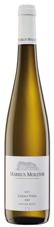 Markus Molitor  Erdener Prälat *** Weiße Kapsel 2021  - Riesling - Mosel