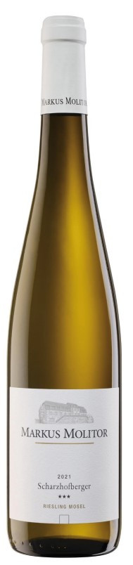 Markus Molitor  Schwarzhofberger ***  Weiße Kapsel - 2021  - Riesling -  Mosel