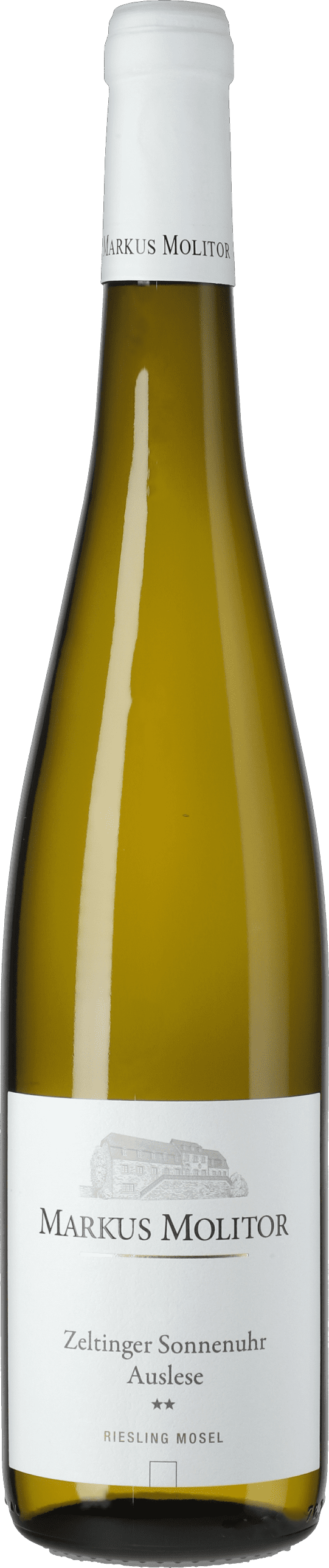 Riesling Zeltinger Sonnenuhr Auslese ** Weiße Kapsel 2011 - Markus Molitor  Mosel